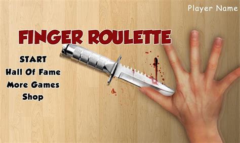  hand roulette knife game
